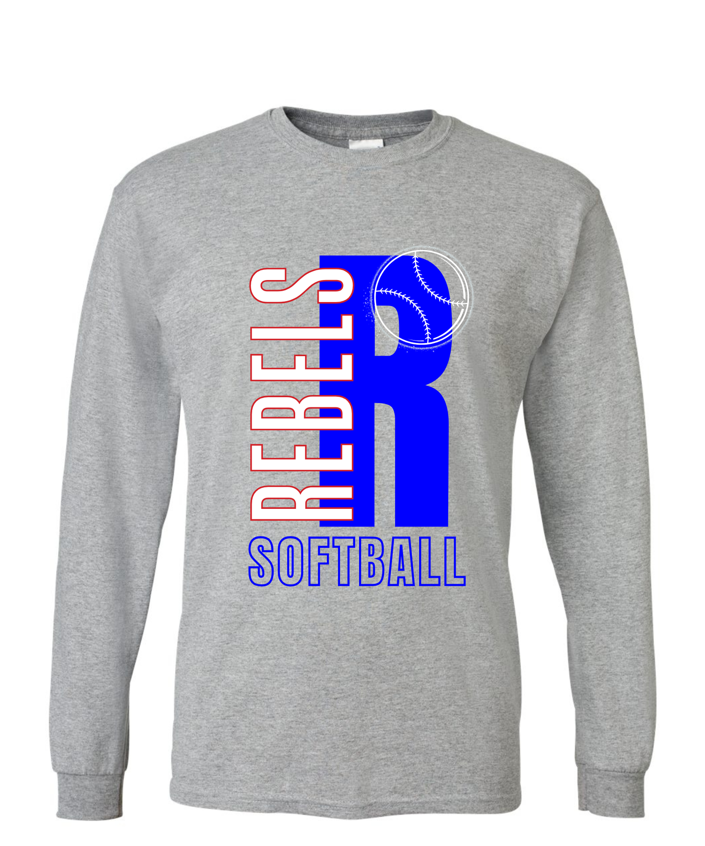 Rebels Softball Long Sleeve