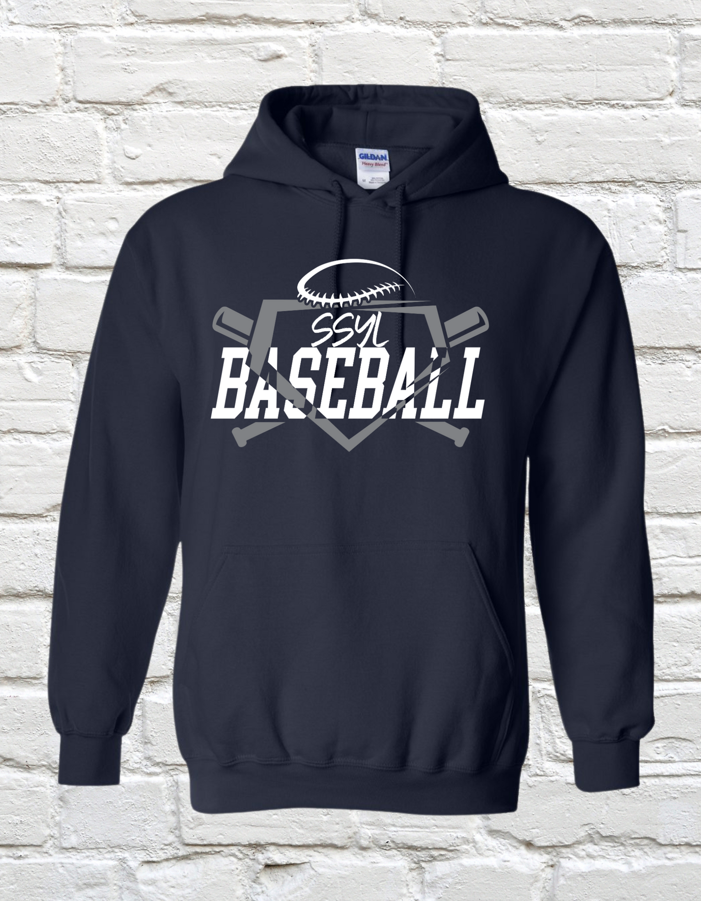 SSYL Baseball Home Plate Hoodie