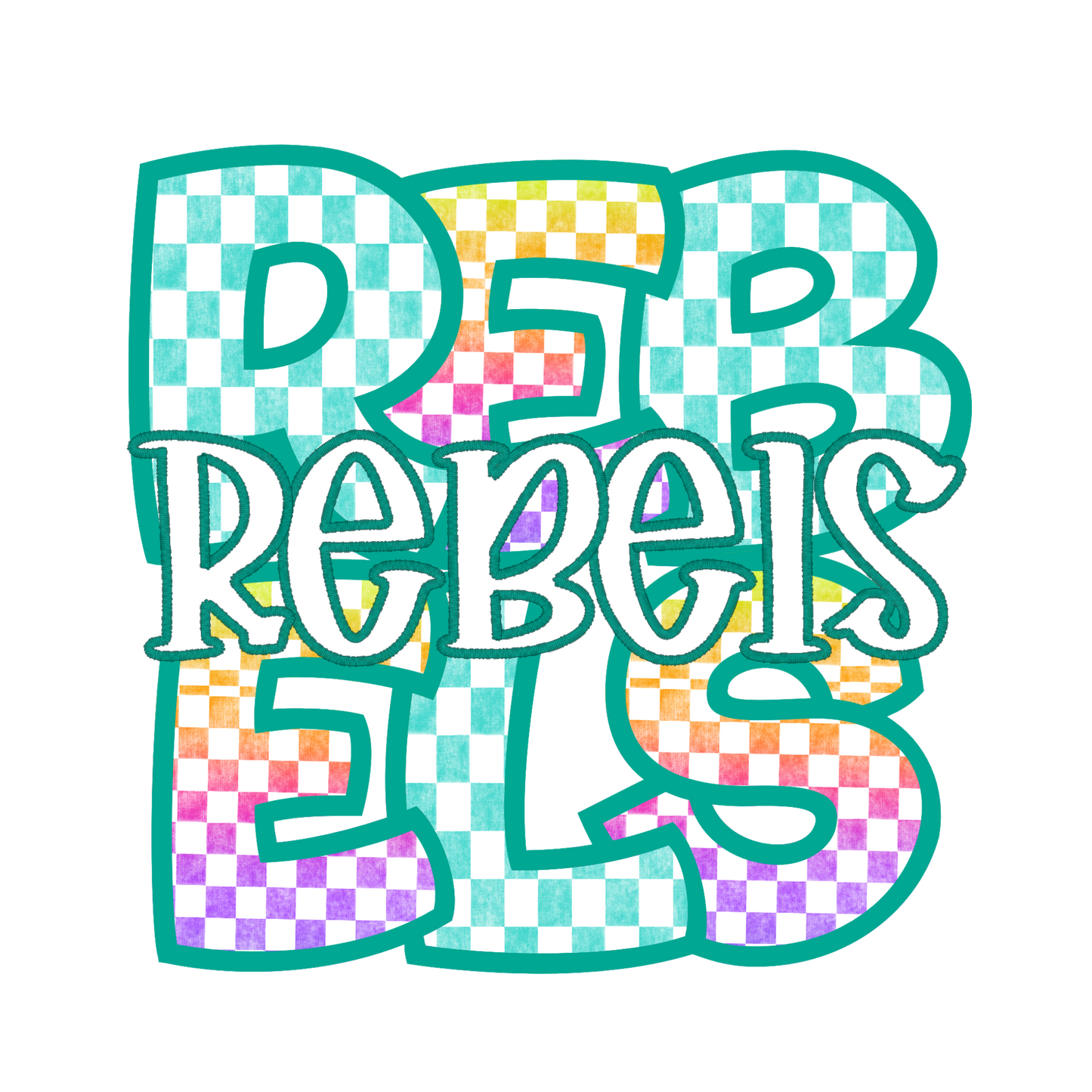 Colorful Rebels Decal