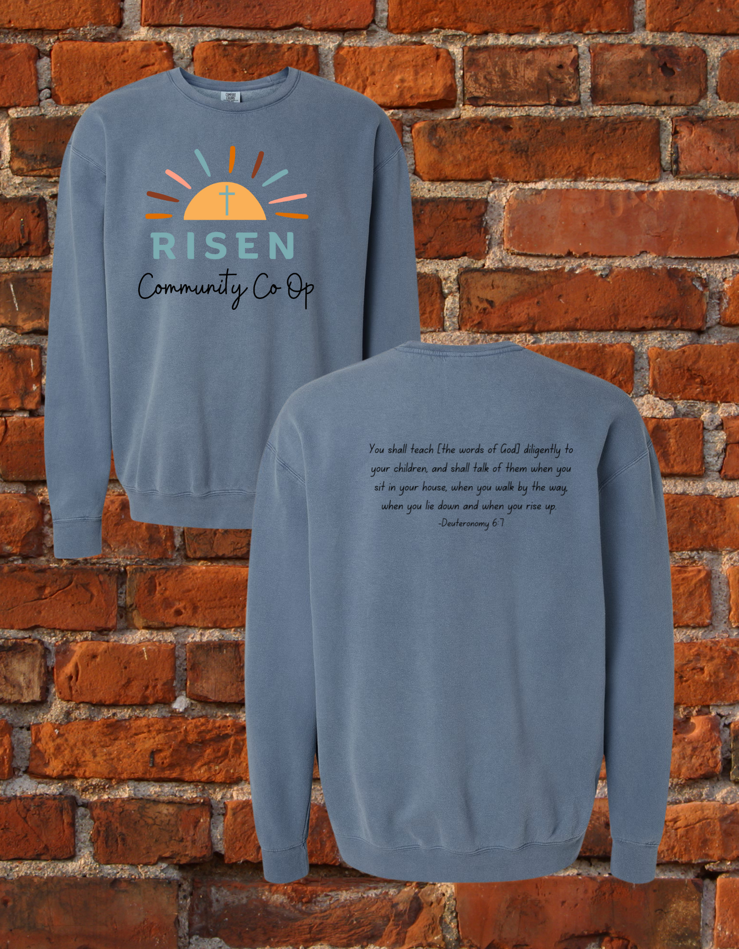 Risen Crewneck - Comfort Color