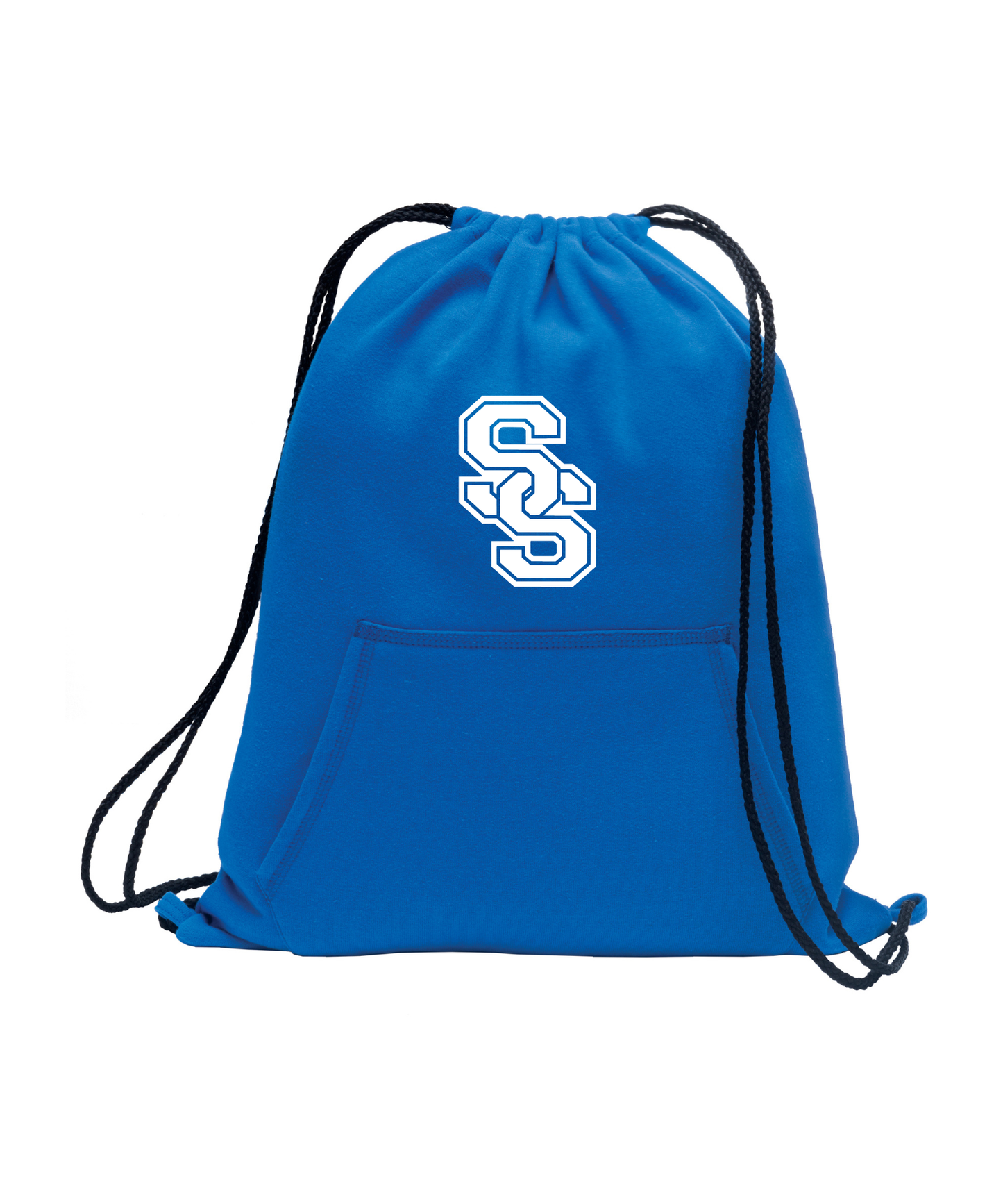 Sweatshirt Material Cinch Bag
