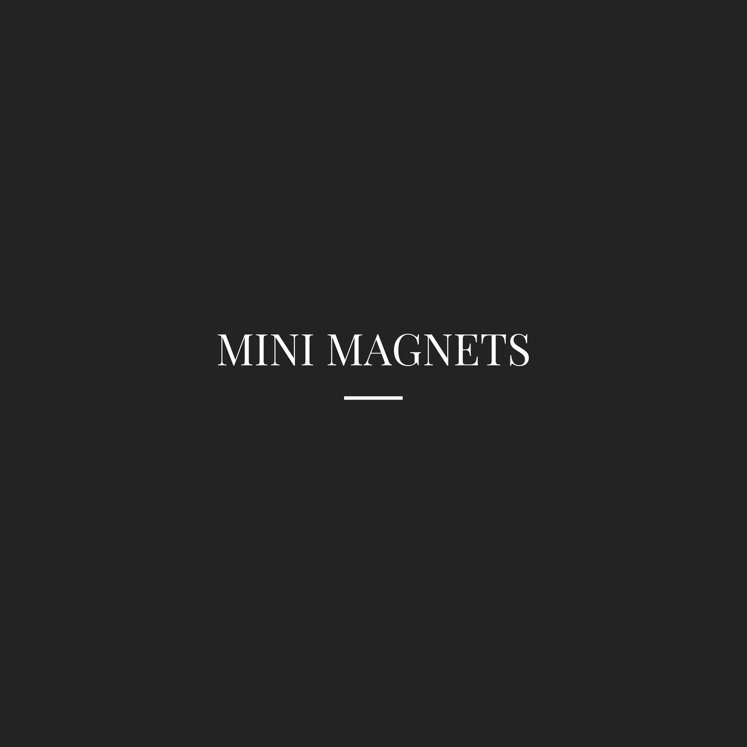 Mini Magnets