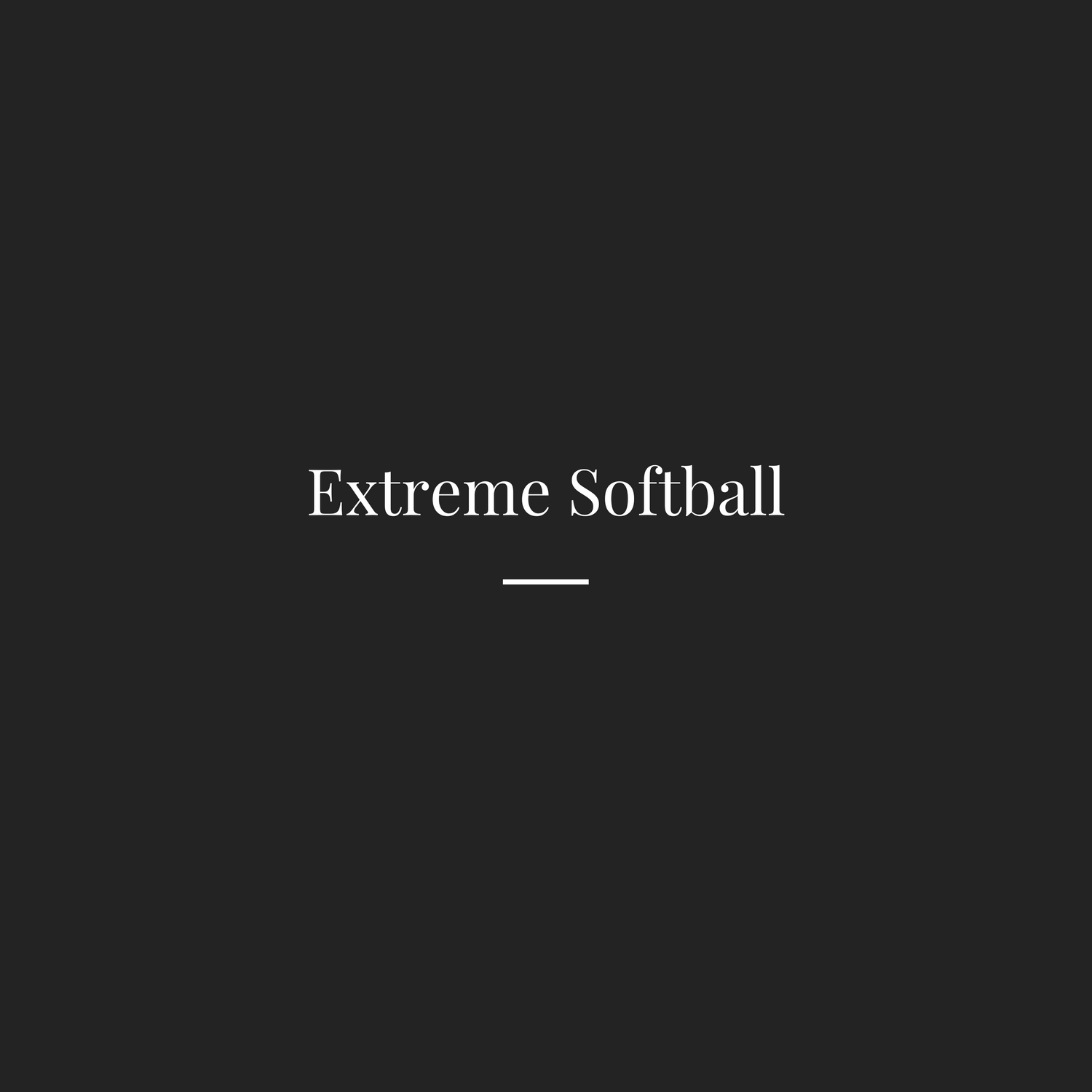 Extreme Softball