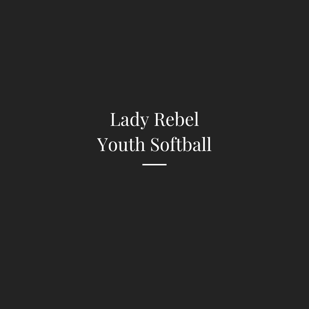 Lady Rebel Youth Softball