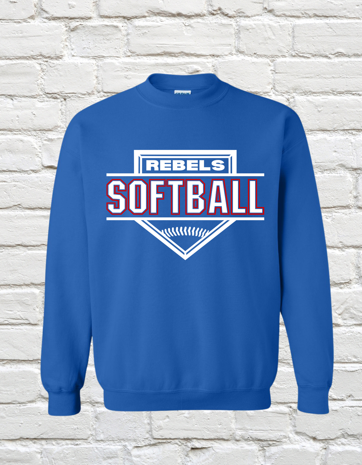 Rebels Softball Crewneck