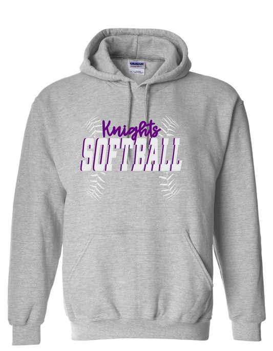 Knights Traditional Softball Hoodie