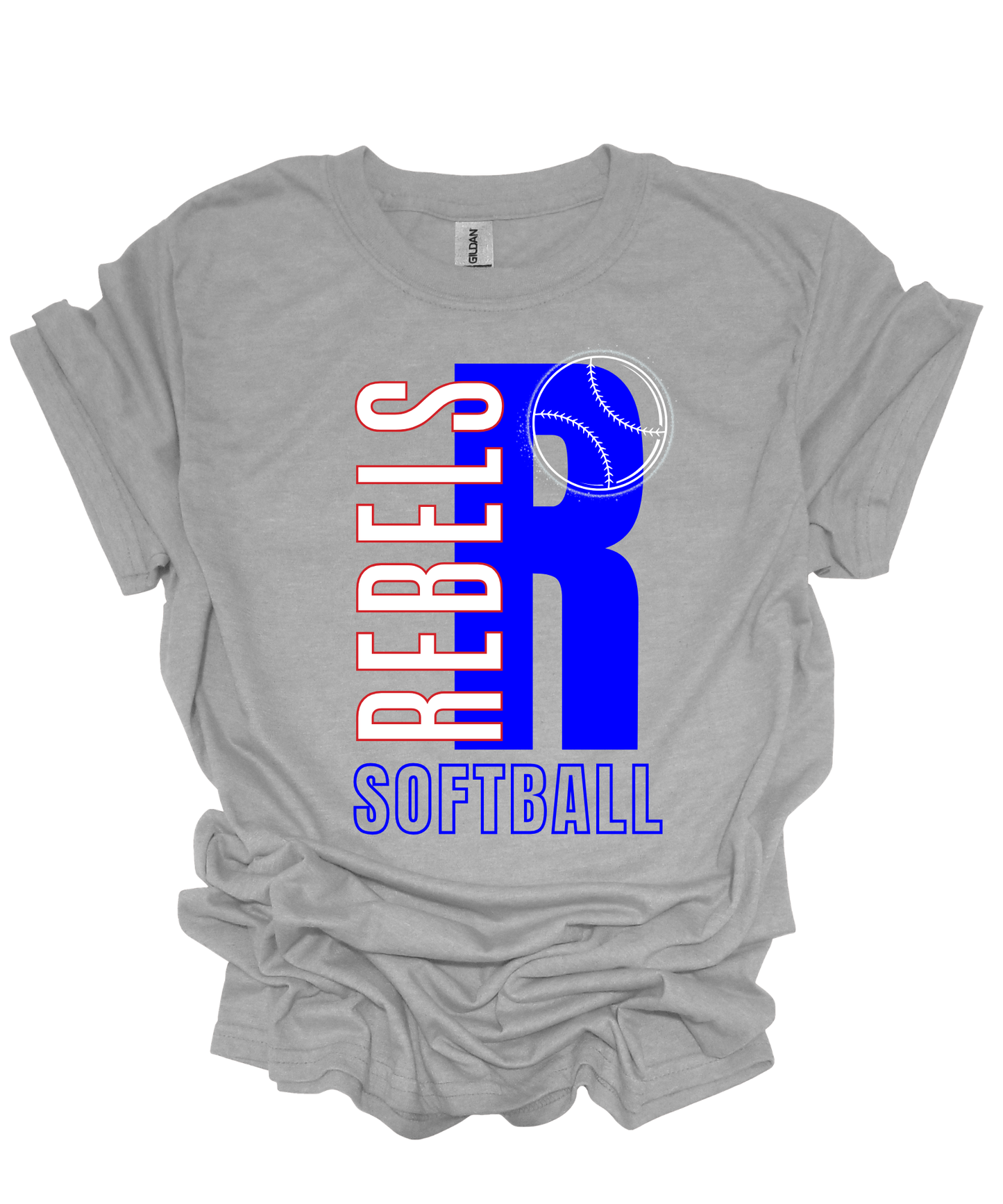 Rebels Softball Tee