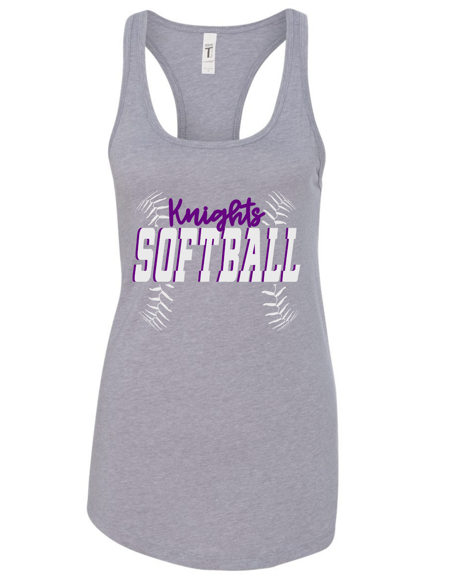 Knights Softball Tank Top
