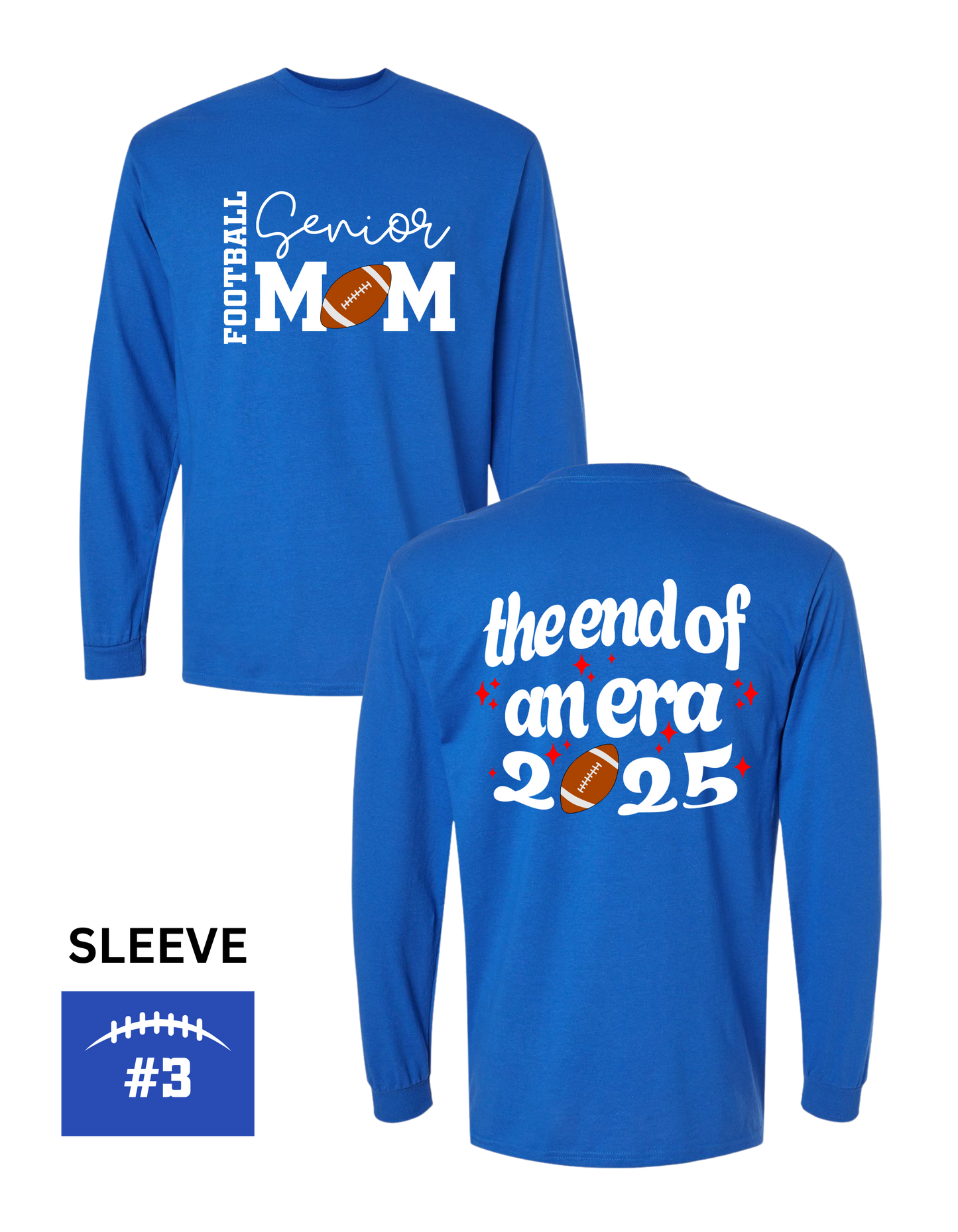 Senior Football Mom Shirt