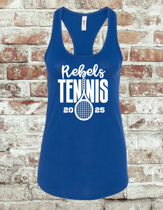 Rebels 2025 Tennis Tank