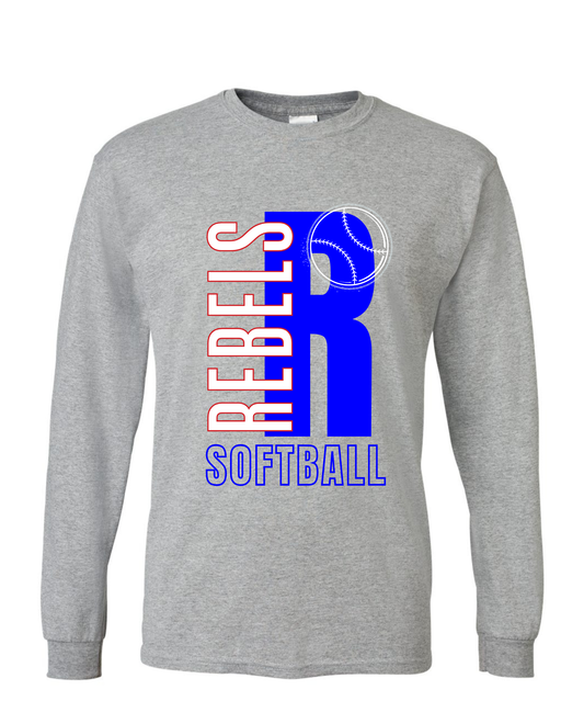 Rebels Softball Long Sleeve