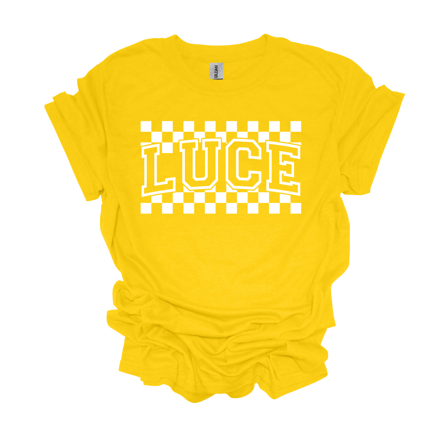 Luce Checkered Tee