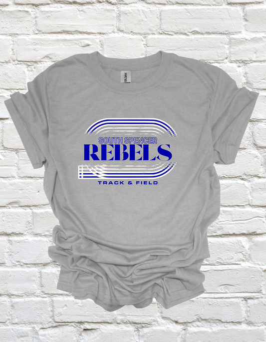 SS Rebels Track Tee