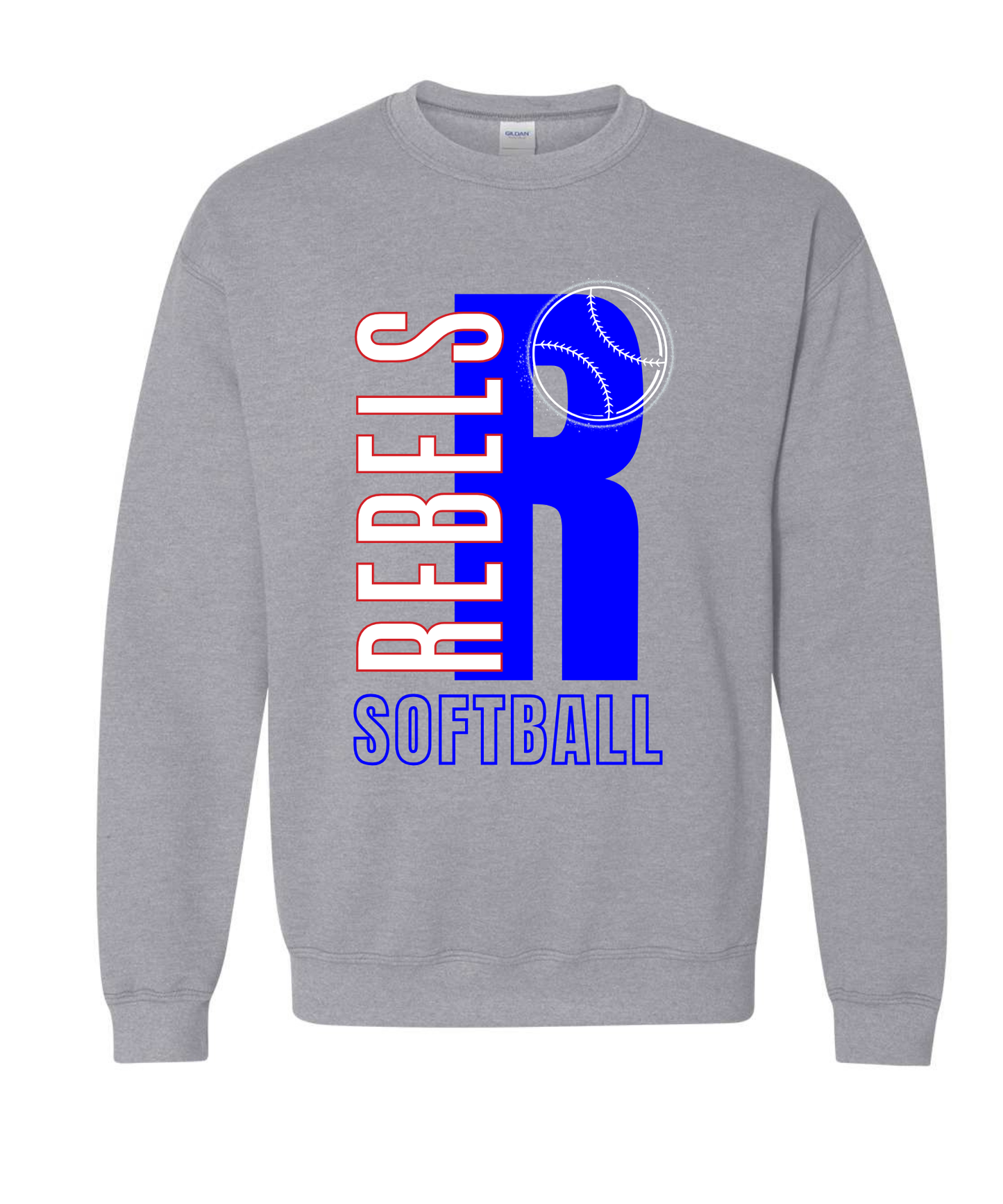 Rebels Softball Crewneck