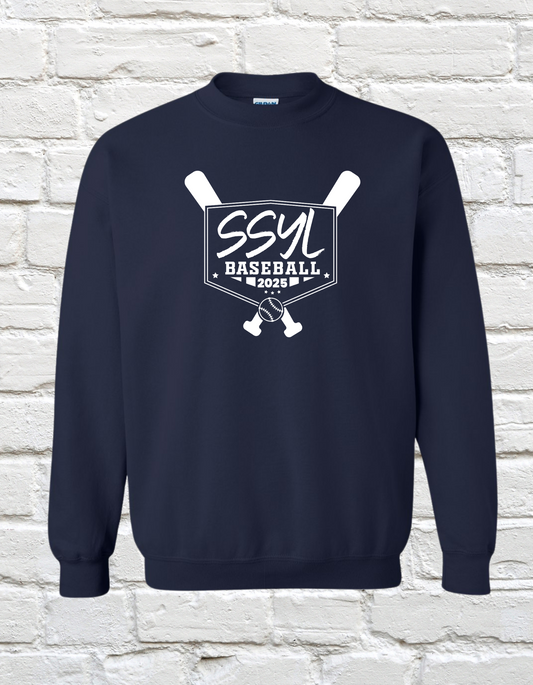 SSYL Baseball Bats Crewneck
