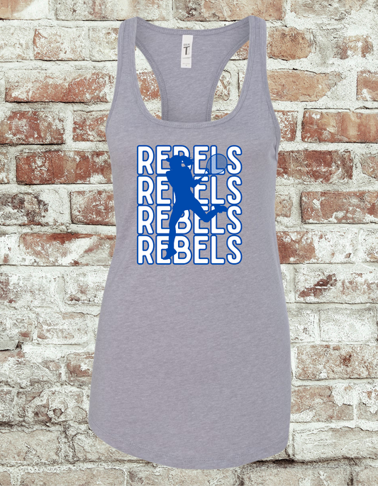 Rebels Tennis Player Tank