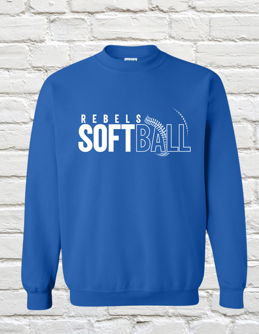 Rebels Softball Crewneck