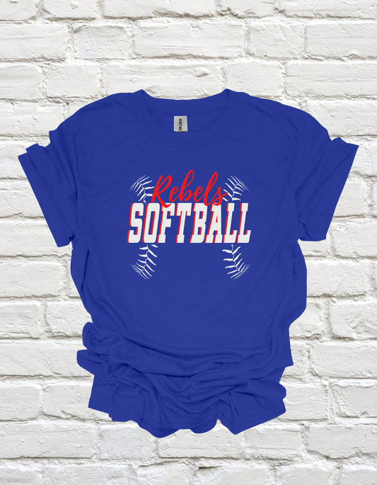 Rebels Softball T-Shirt