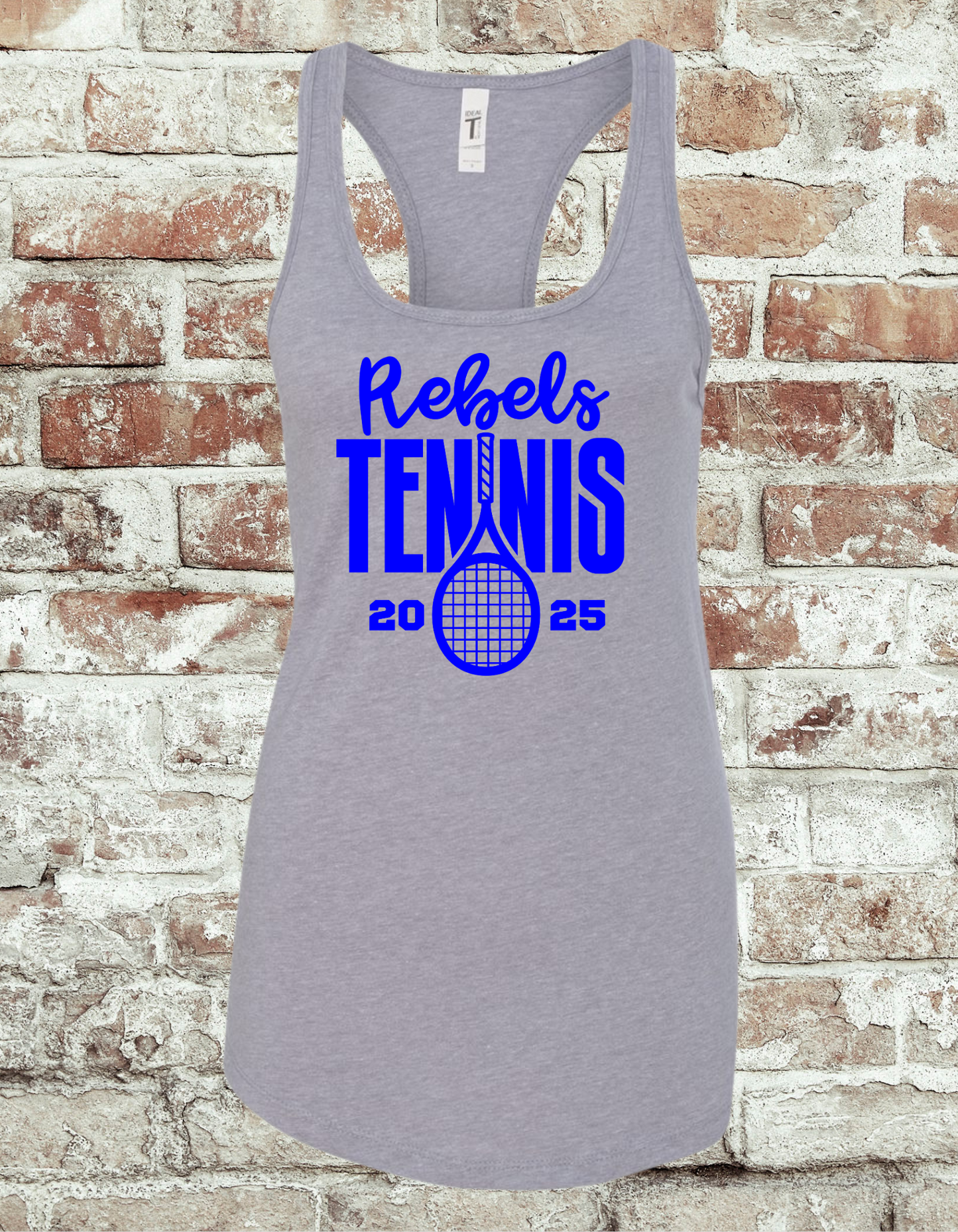 Rebels 2025 Tennis Tank