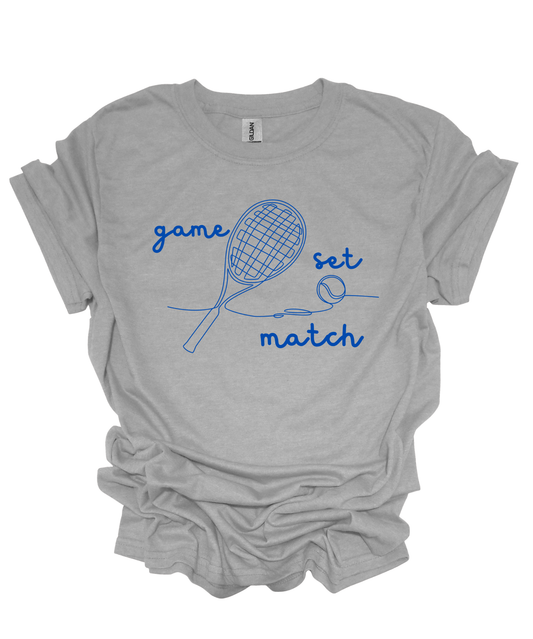 Game Set Match Tee