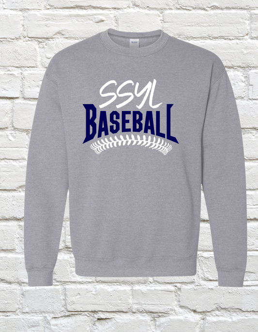 SSYL Baseball Seams Crewneck
