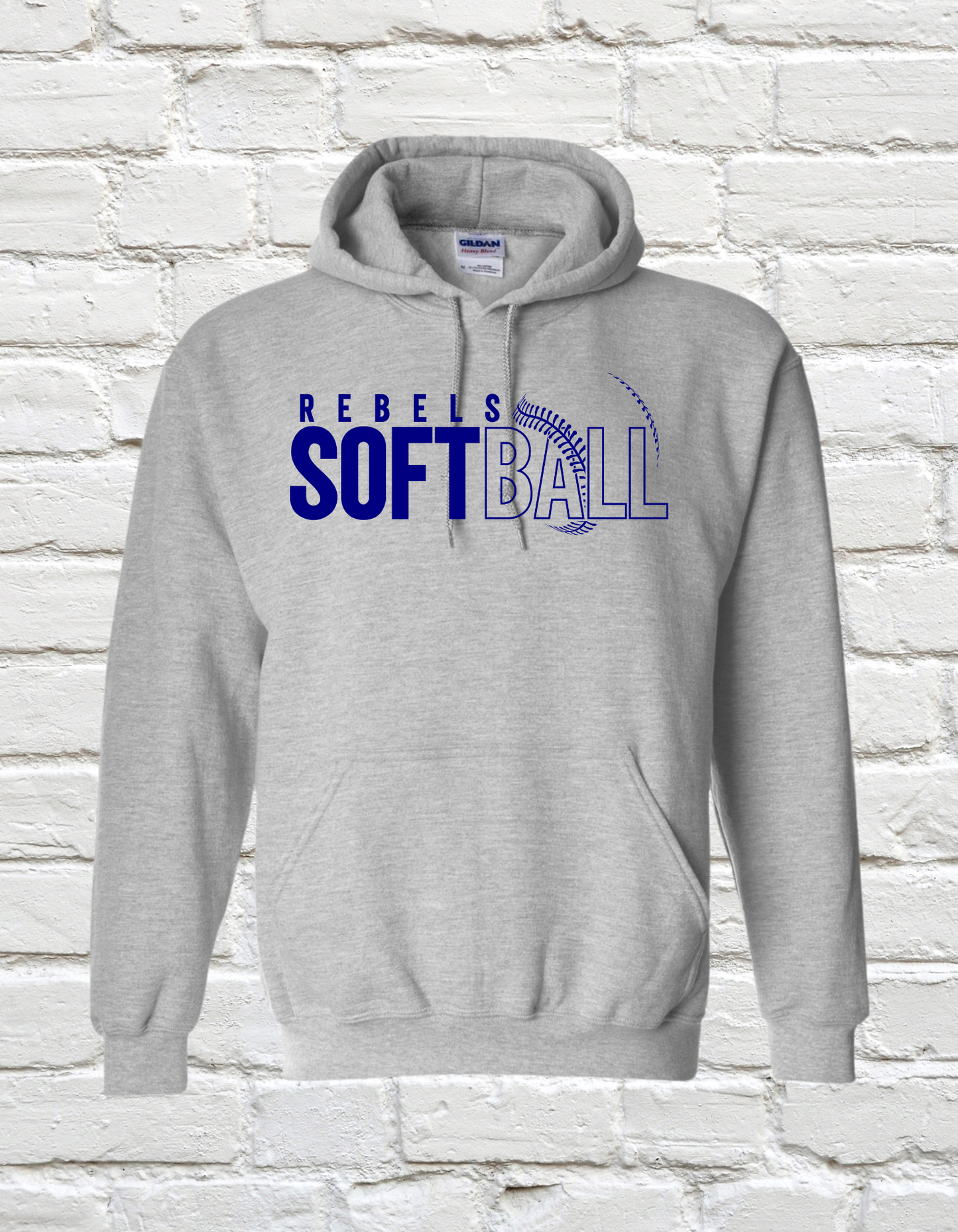 Rebels Softball Hoodie