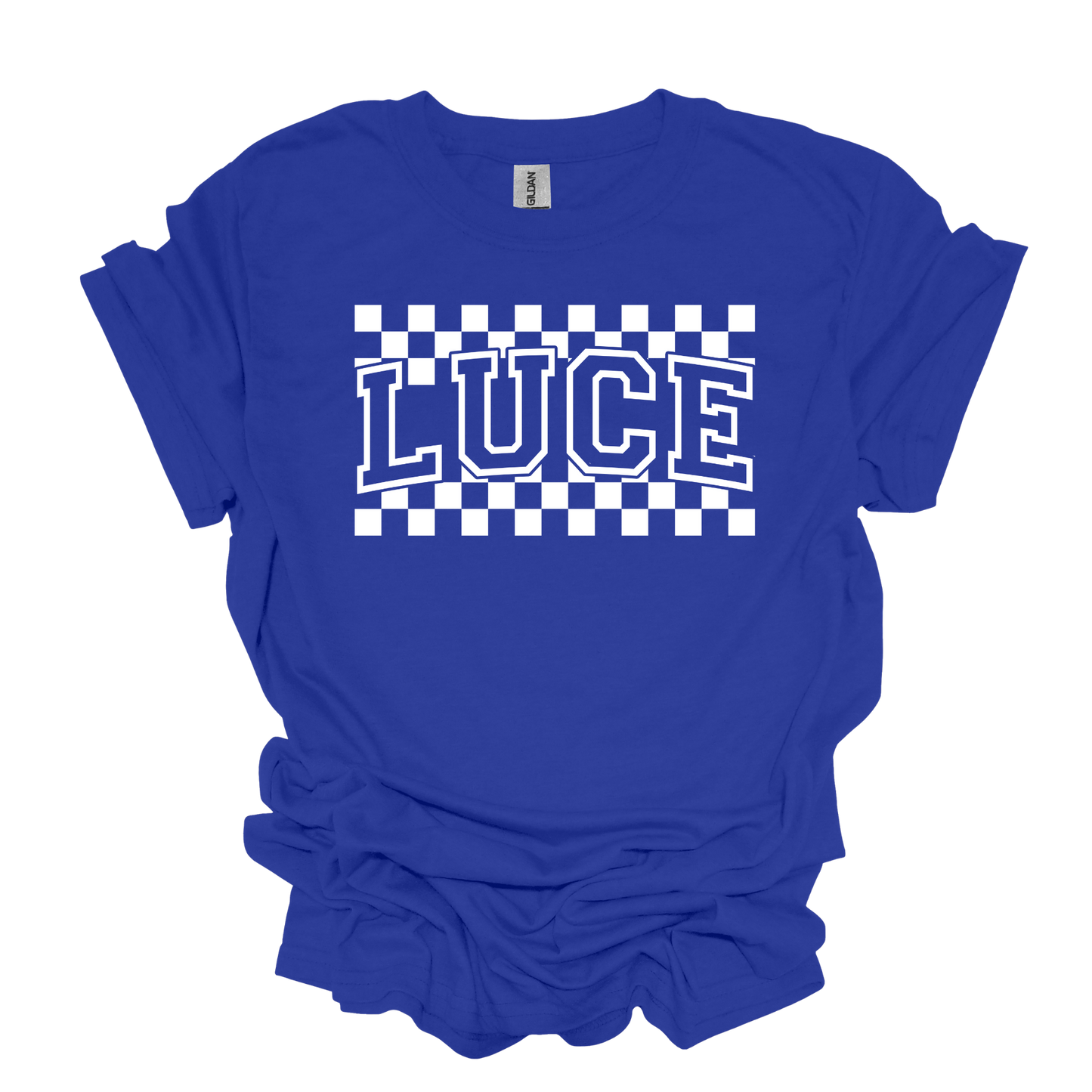 Luce Checkered Tee