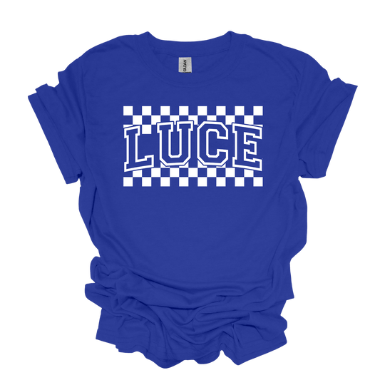 Luce Checkered Tee