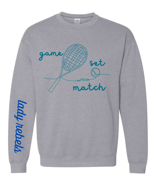 Game Set Match Crewneck