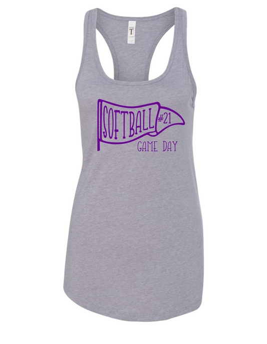 Knights Softball Game Day Tank Top