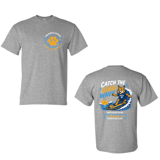 Burns Bobcat Surf Tee