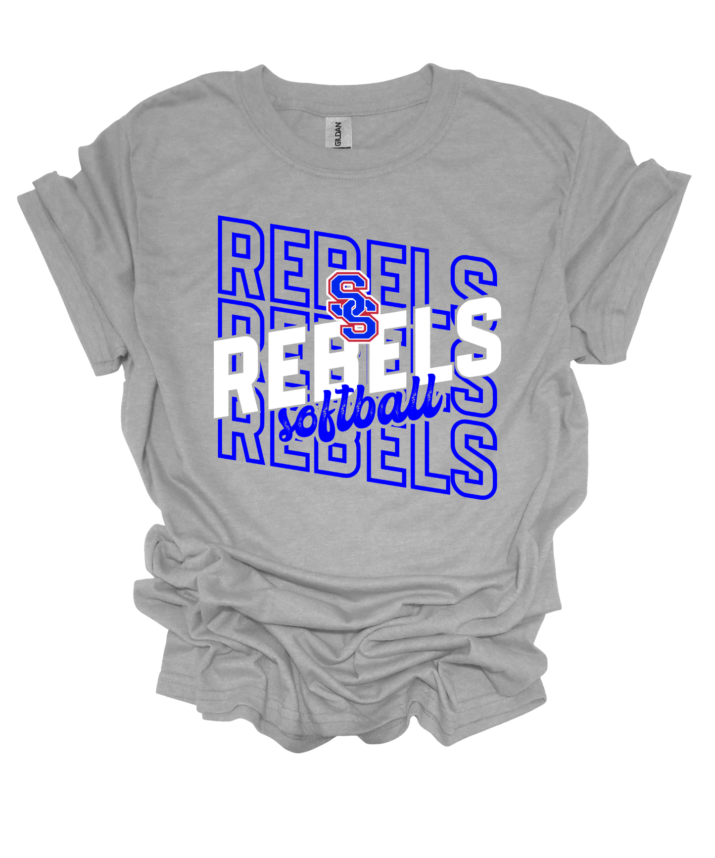 Rebels SS Softball Tee