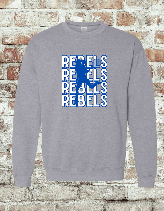 Rebels Tennis Player Crewneck