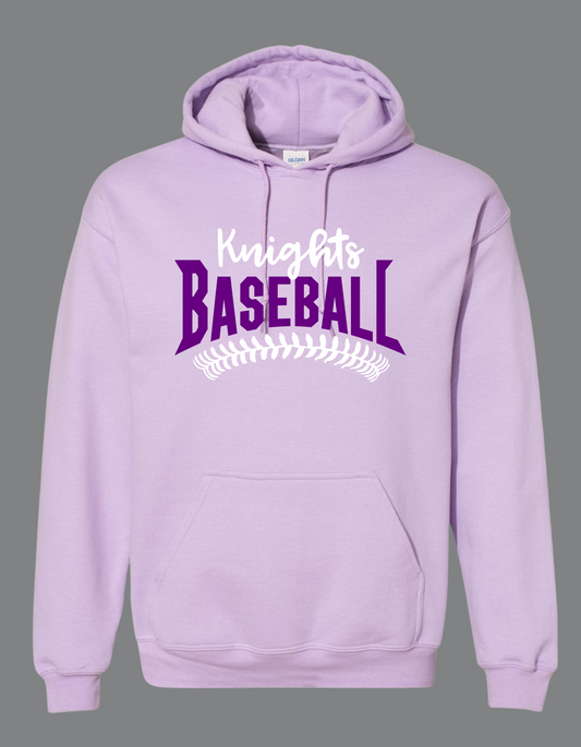 Knights Cursive Baseball Hoodie