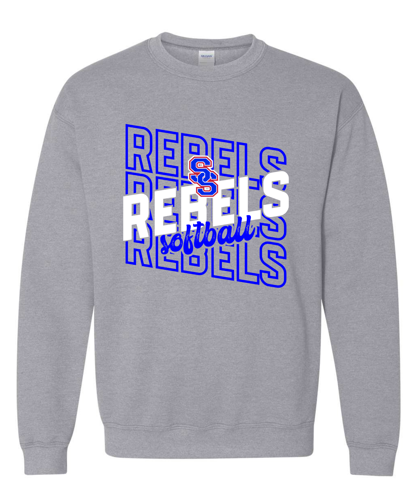 Rebels SS Softball Crewneck