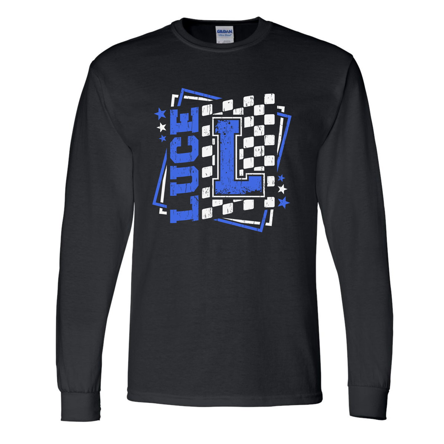 L-Luce Checkered Long Sleeve Tee
