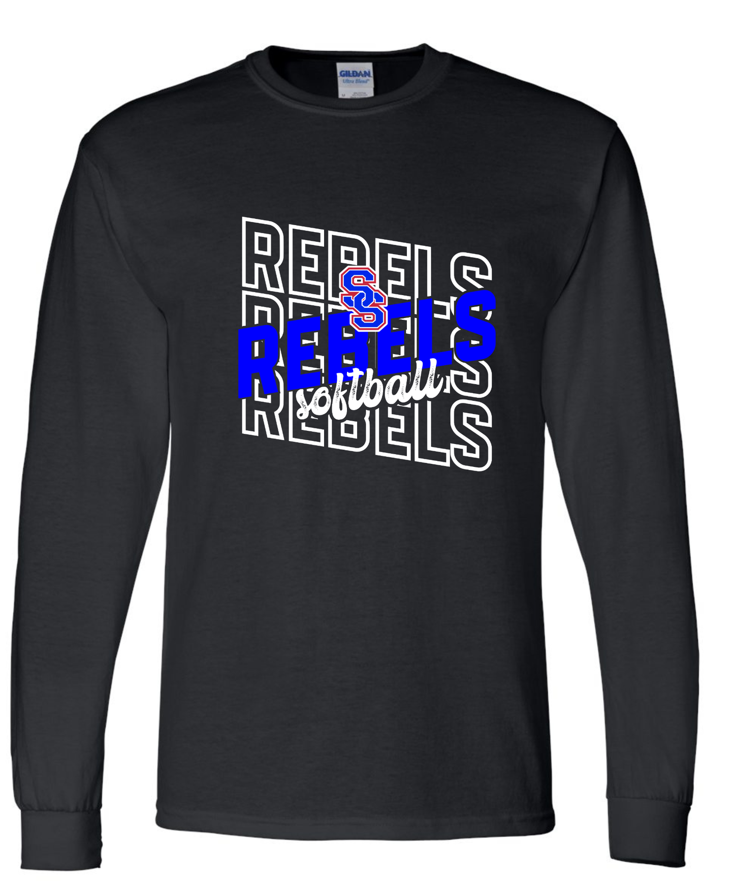 Rebels SS Softball Long Sleeve