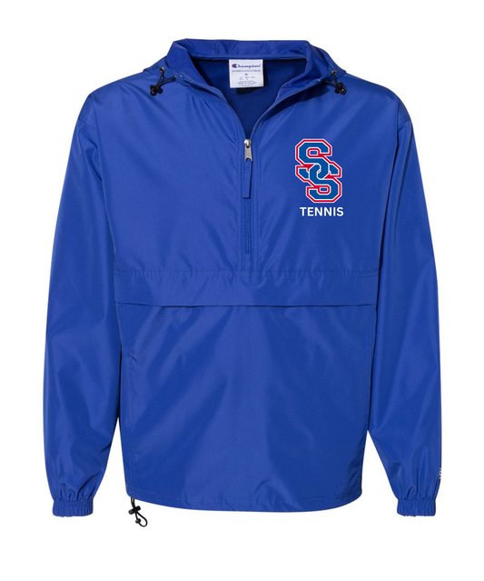 SS Tennis Embroidered Packable Pullover (NOT LINED)