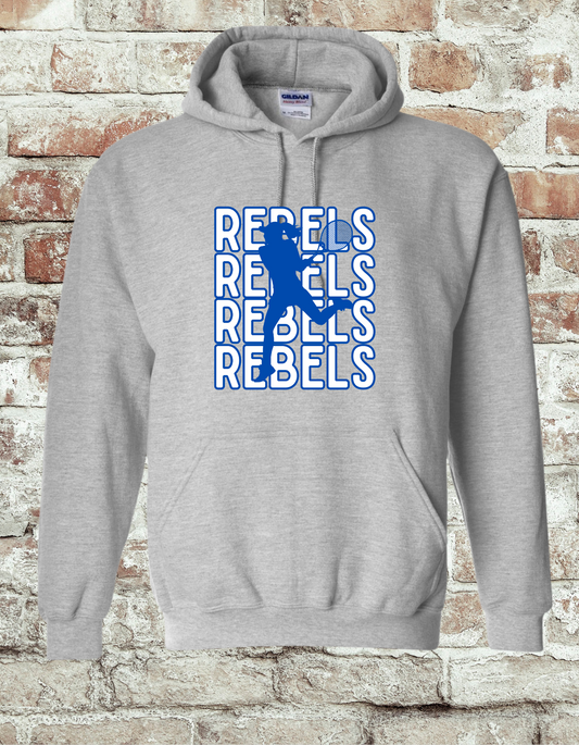 Rebels Tennis Player Hoodie
