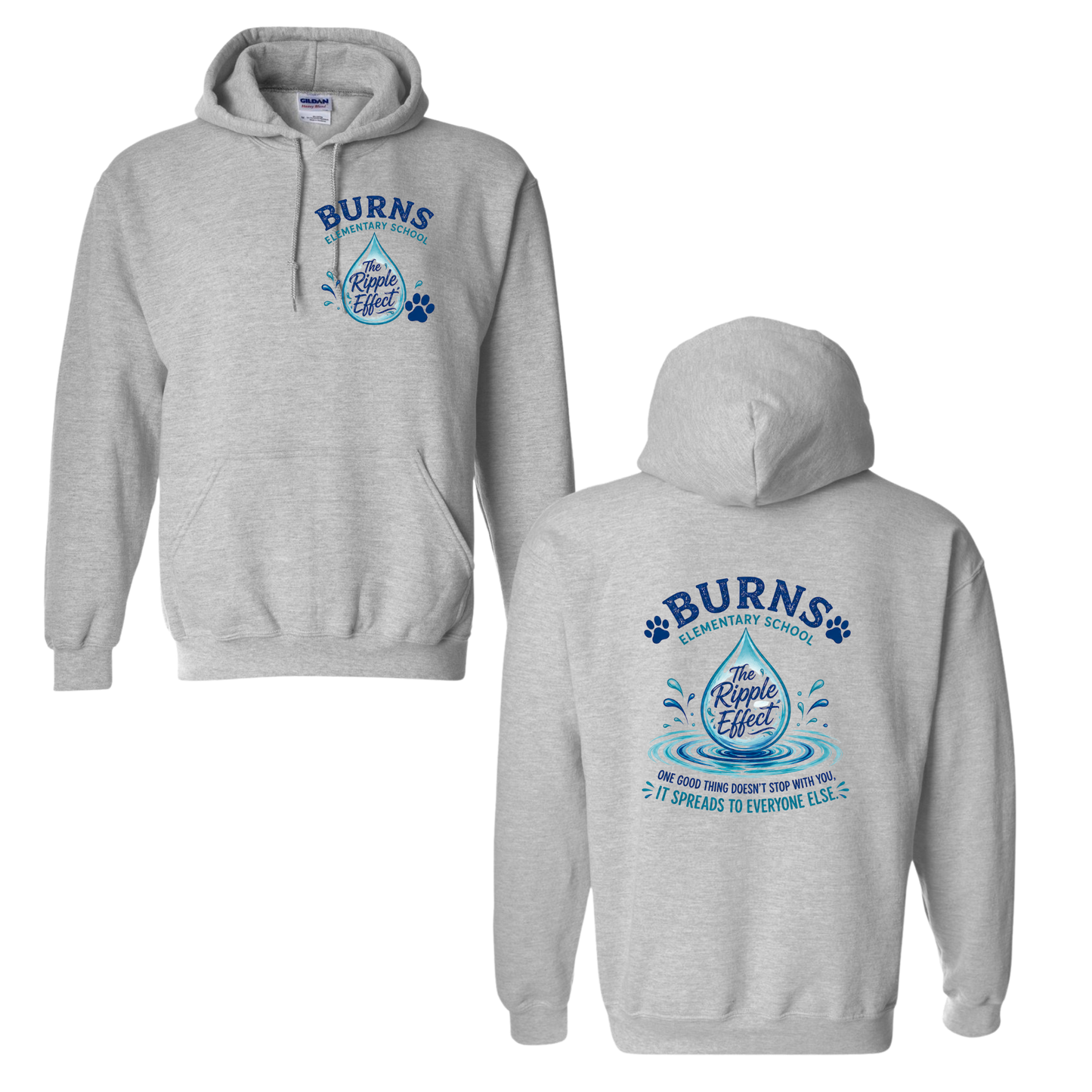 Burns Raindrop Hoodie