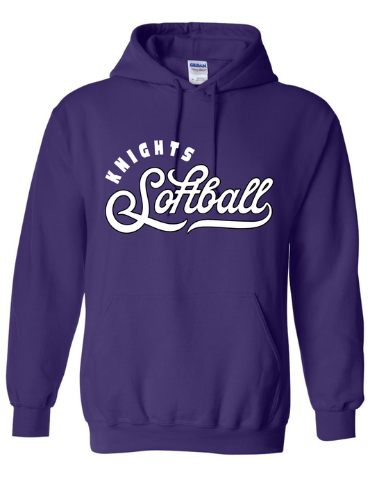 Knights Retro Softball Hoodie