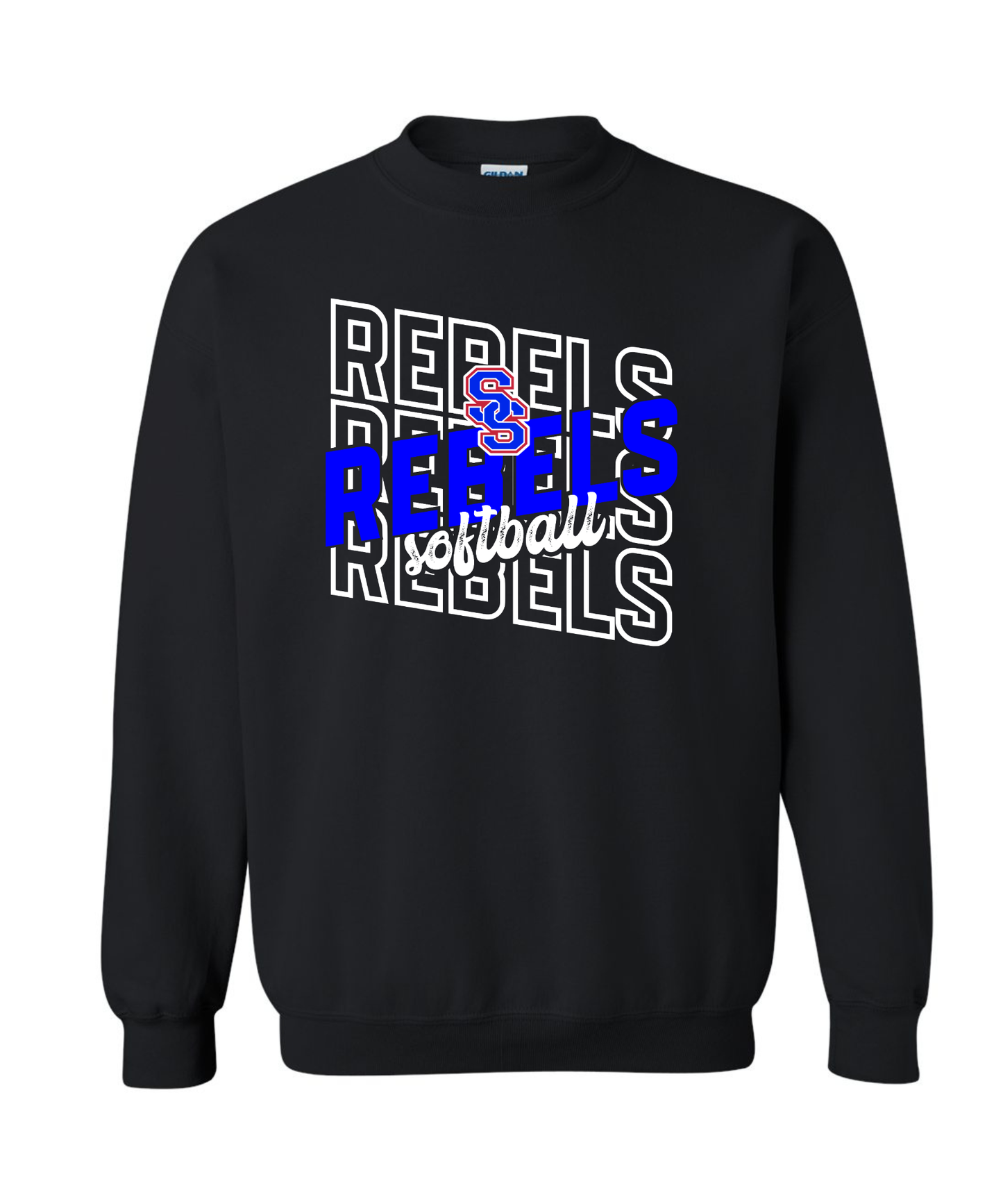 Rebels SS Softball Crewneck