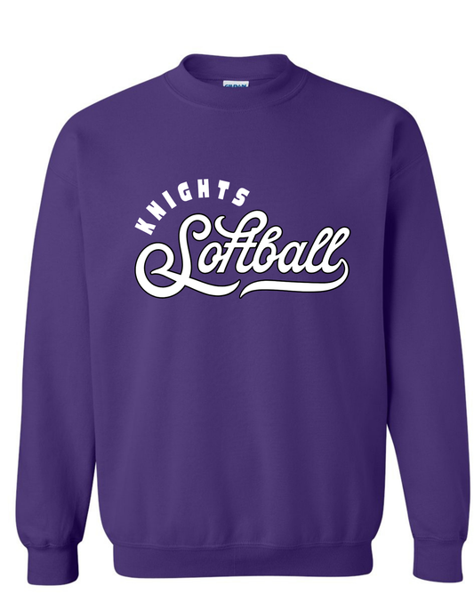 Knights Retro Softball Crewneck