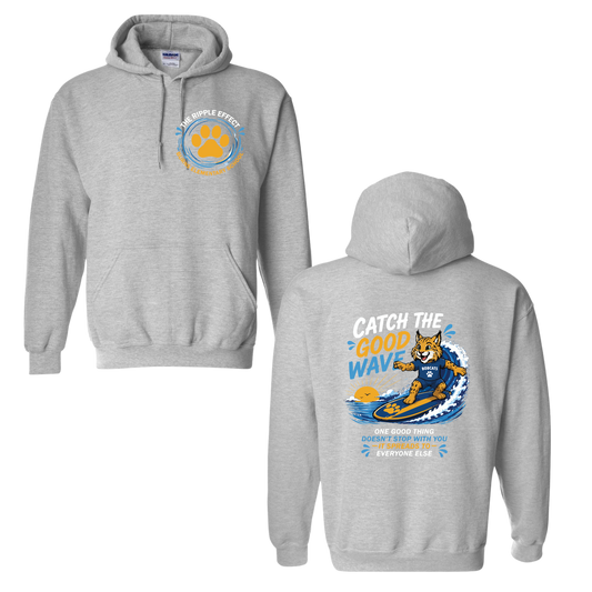 Burns Bobcat Surf Hoodie
