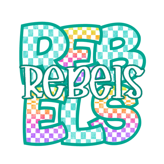 Colorful Rebels Decal