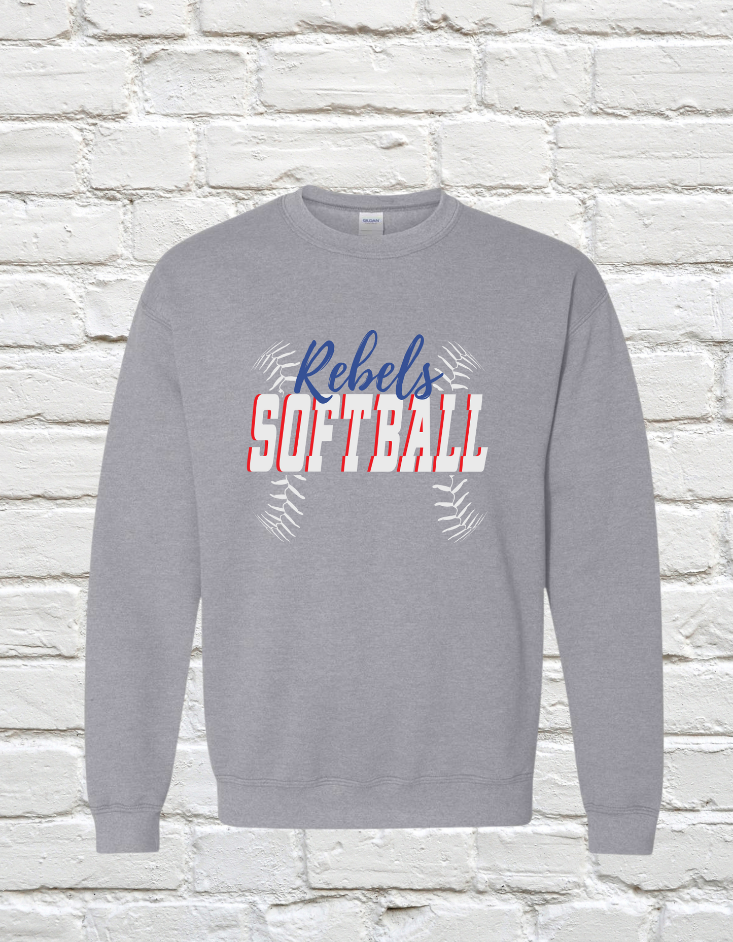 Rebels Softball Crewneck