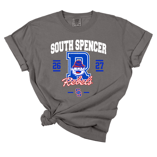 South Spencer Rebels Mascot Tee