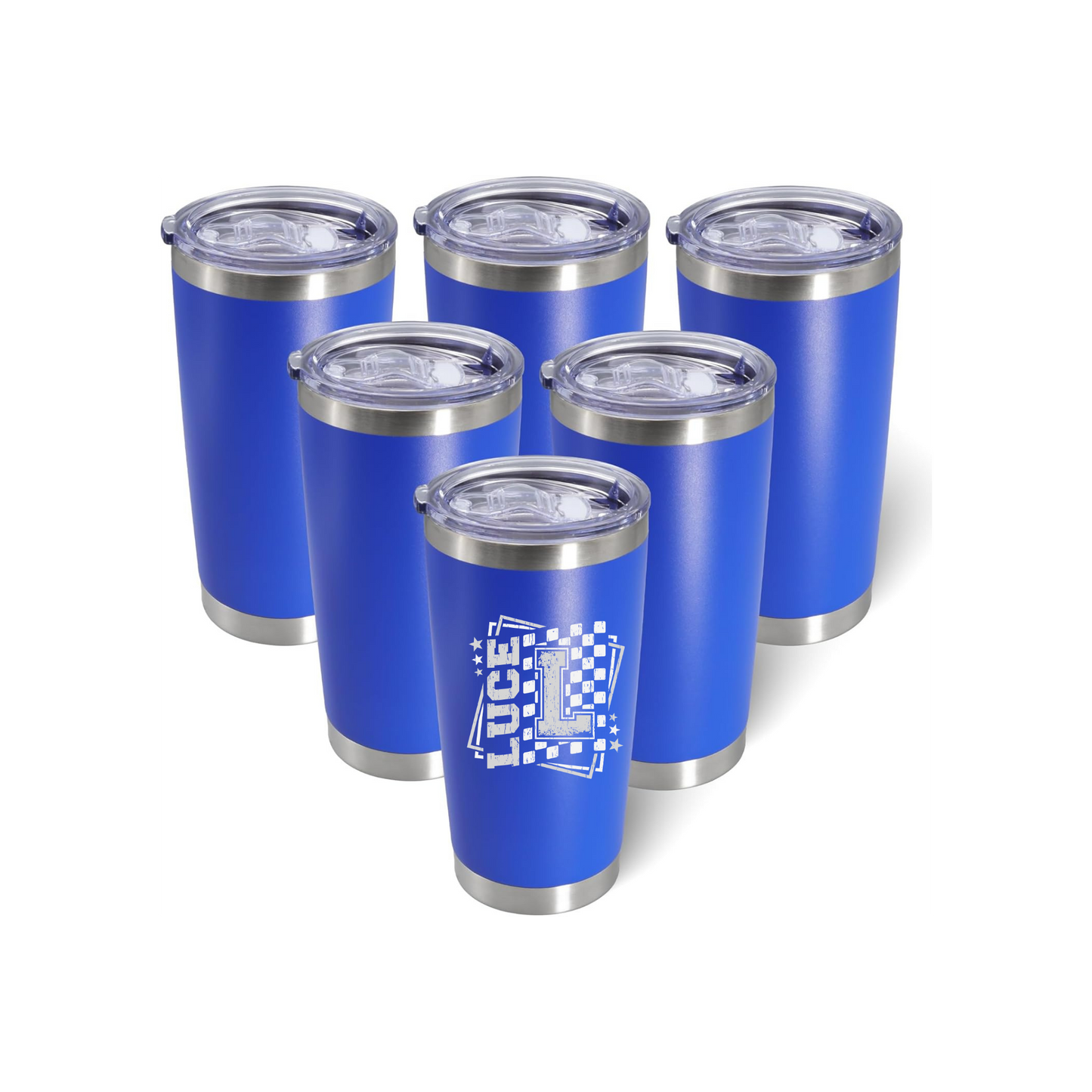 L-Luce Double Wall Engraved Cup
