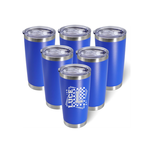 L-Luce Double Wall Engraved Cup