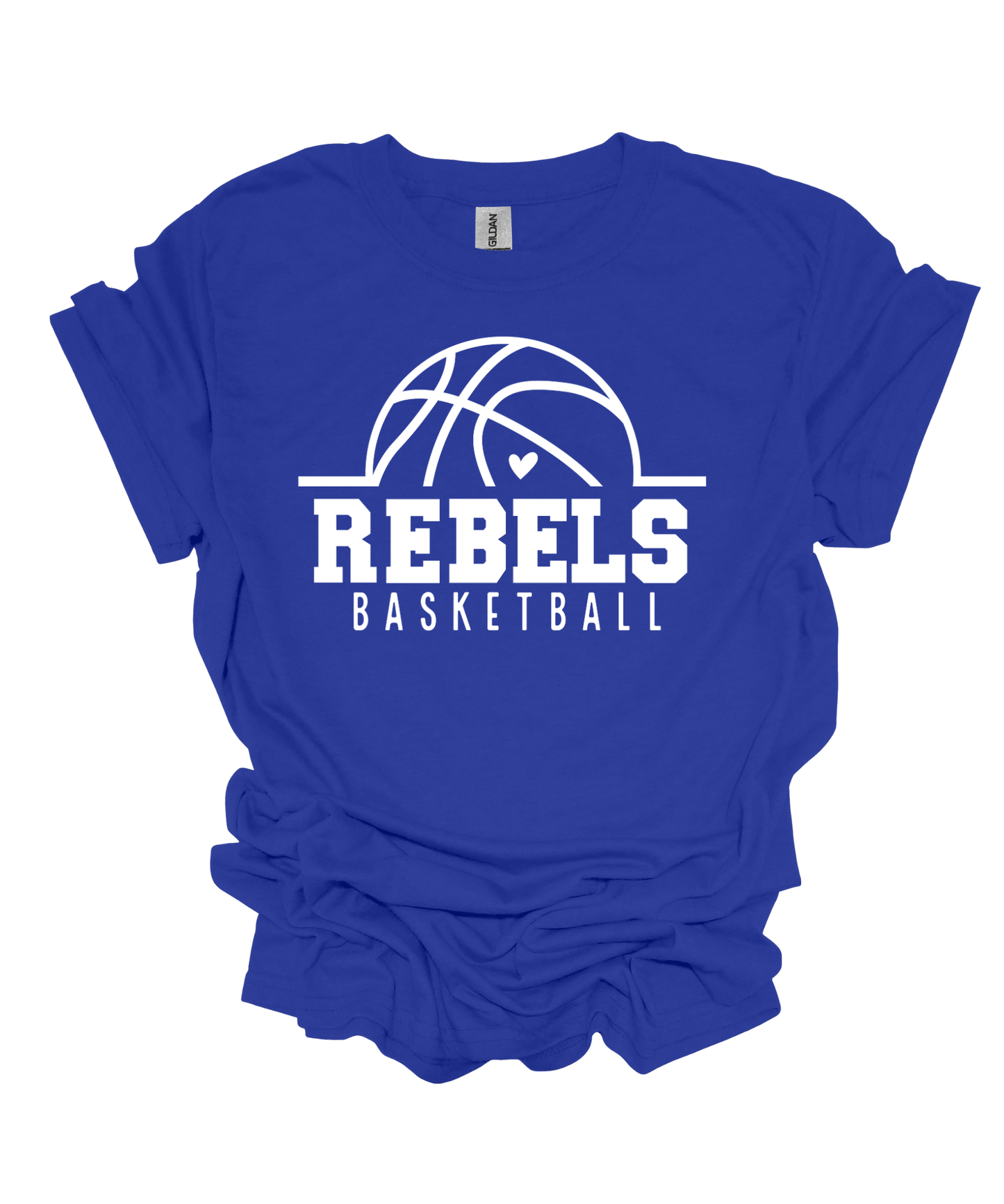 Rebels Basketball w/ Heart